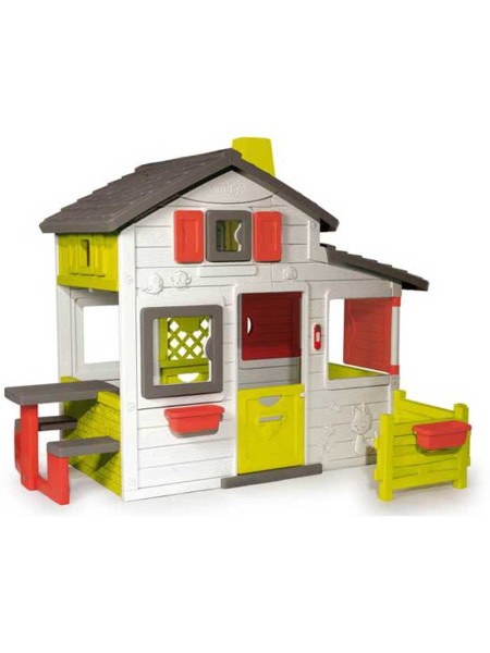 Домик игровой большой с чердаком Smooby Домик игровой большой с чердаком Smooby